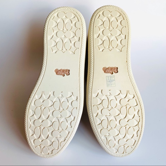 Coach women’s hightop sneakers- size 8- NEVER WORN - Picture 5 of 11